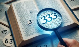 ¿Qué significa 333 en la Biblia?