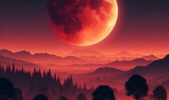 ¿Por qué la Luna se vuelve roja durante un eclipse lunar total?