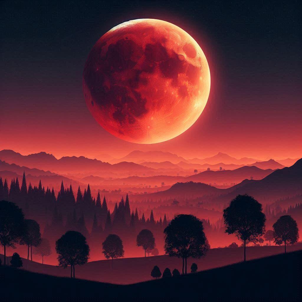 ¿Por qué la Luna se vuelve roja durante un eclipse lunar total?